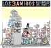 Los 3 Amigos publicado na Folha de S. Paulo